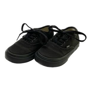 Vans Authentic all black Size 6.5c